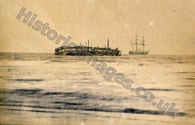 HMS Eurydice (1843) Viewing Image Wreck of HMS Eurydice 1878