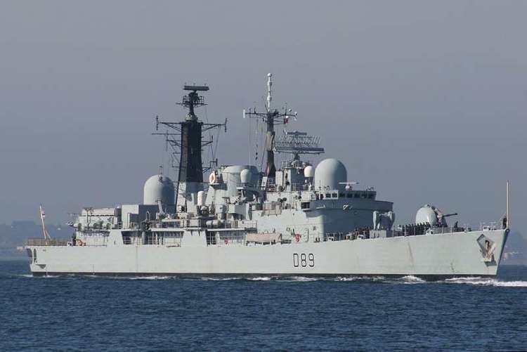 HMS Exeter (D89) HMS Exeter D89 ShipSpottingcom Ship Photos and Ship Tracker