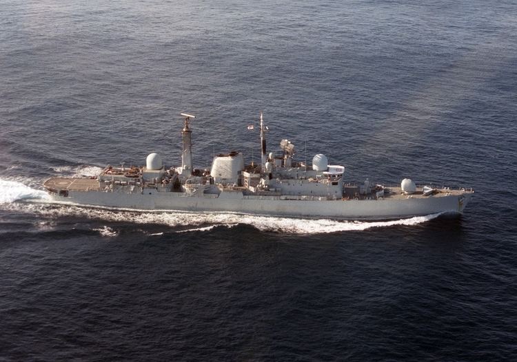 HMS Exeter (D89) FileHMS Exeter D89 underway 1986JPEG Wikimedia Commons