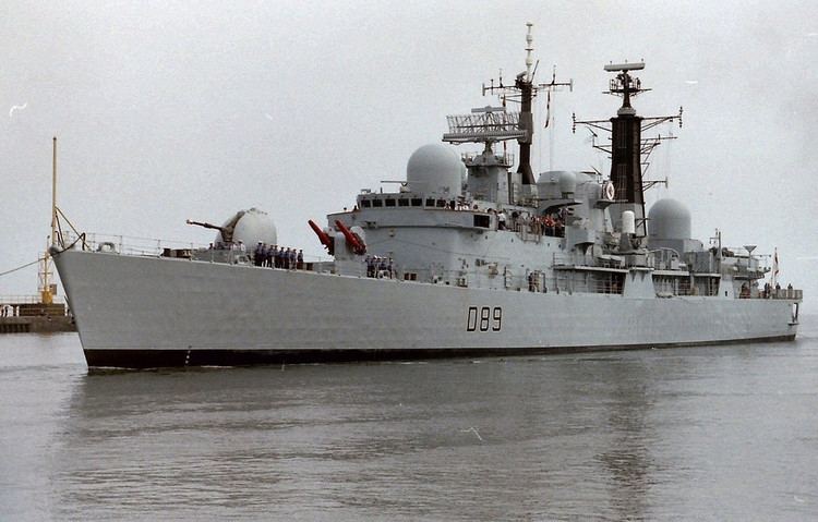 HMS Exeter (D89) HMS Exeter D89 Royal Navy Type 42 Destroyer Batch II c Flickr