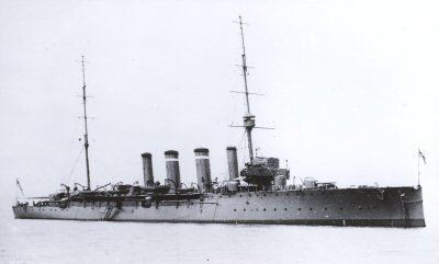 HMS Falmouth (1910) Weymouth Class Light Cruisers