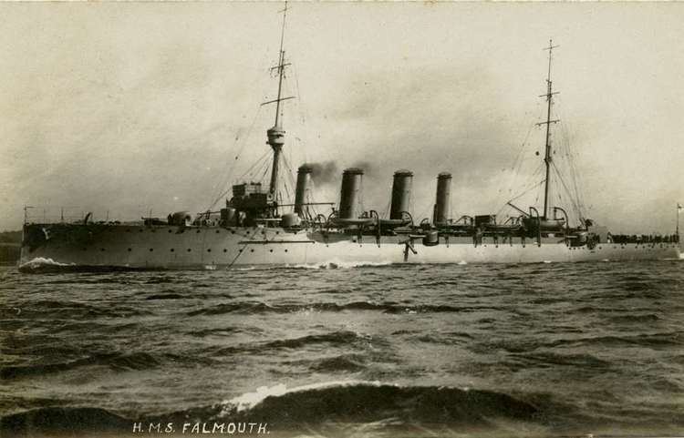 HMS Falmouth (1910) HMS Falmouth A Veteran of the Battle of Jutland Historic England