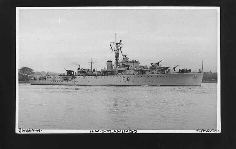 HMS Flamingo (L18) wwwnavalhistorynetPhoto18slFlamingo1PSJPG