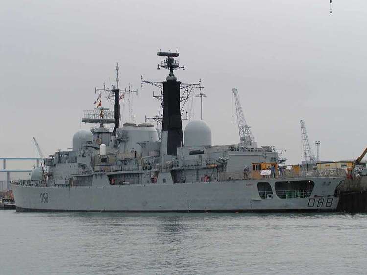HMS Glasgow (D88) HMS Glasgow D88 ShipSpottingcom Ship Photos and Ship Tracker