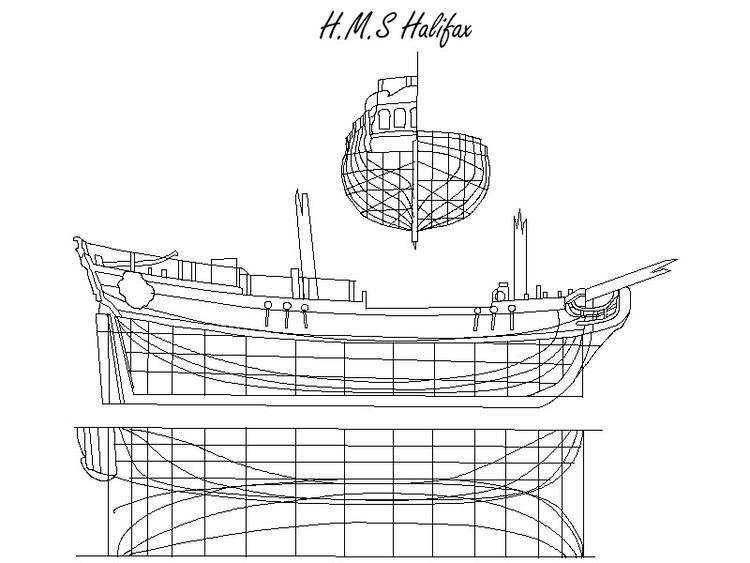 HMS Halifax (1768) Eldrbarry39s Wood Ship Models HMS Halifax