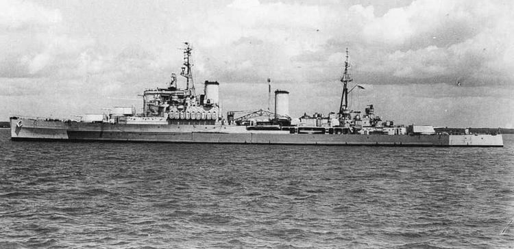 HMS Jamaica (44) HMS Jamaica British light cruiser WW2