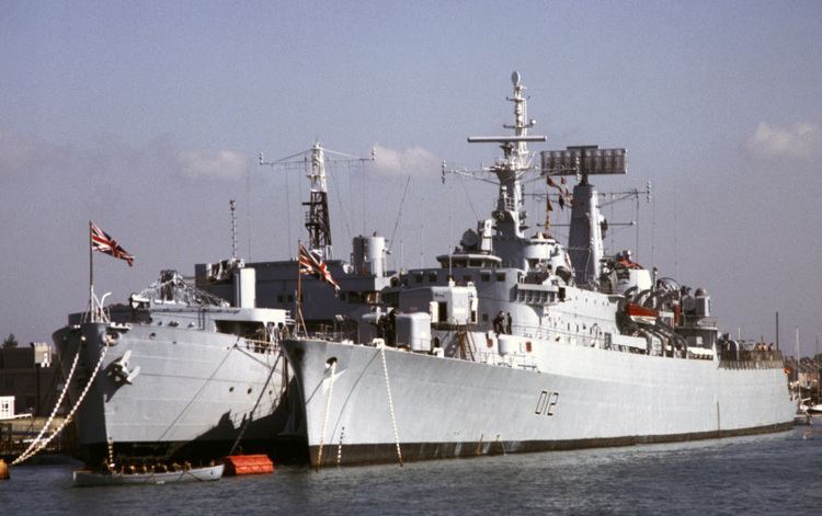 HMS Kent (D12) HMS Kent D12 ShipSpottingcom Ship Photos and Ship Tracker