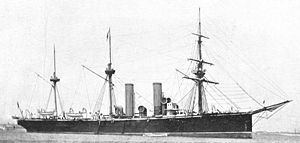 HMS Leander (1882) httpsuploadwikimediaorgwikipediacommonsthu