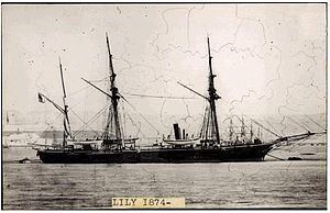 HMS Lily (1874) httpsuploadwikimediaorgwikipediaenthumb4