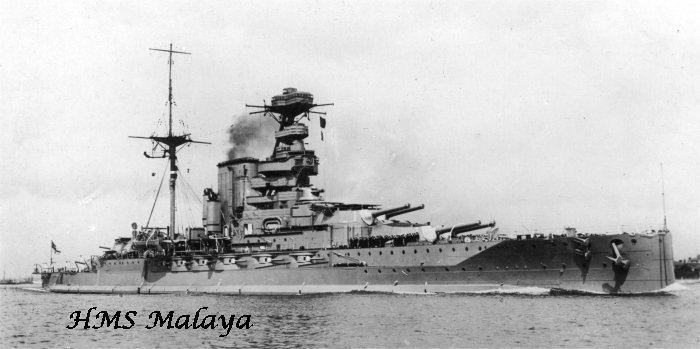 HMS Malaya wwwnortheastmedalscoukbritishguidejutlandHMS