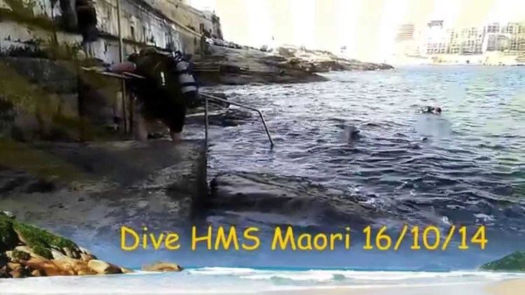 HMS Maori (F24) Maiden City SAC dive HMS Maori Malta YouTube