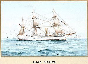 HMS Melita (1888) httpsuploadwikimediaorgwikipediacommonsthu