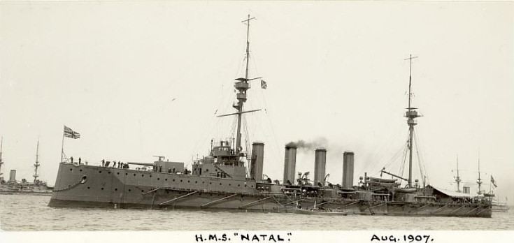 HMS Natal Cromarty Image Library HMS Natal August 1907