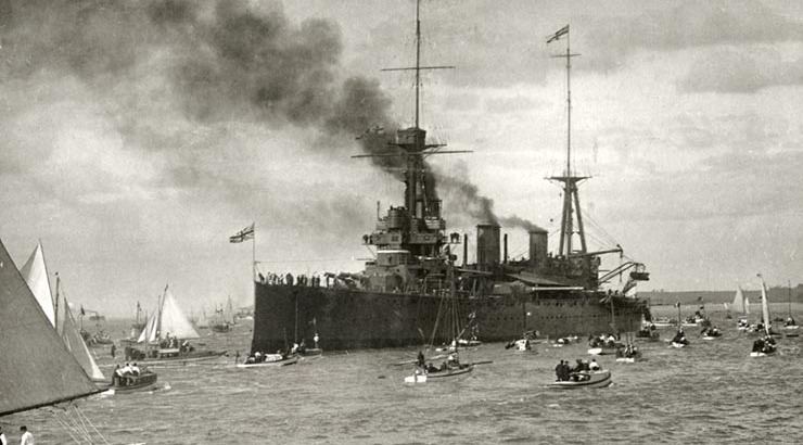 HMS New Zealand (1911) HMS New Zealand World War One The War At Sea