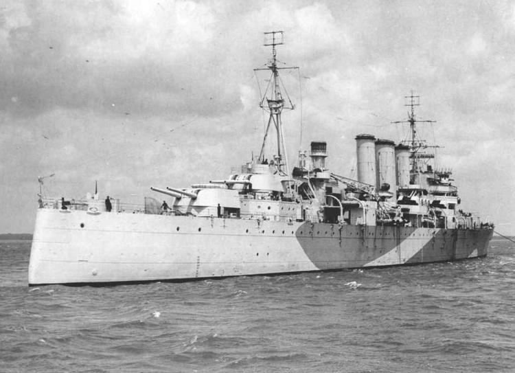 HMS Norfolk (78) HMS Norfolk British heavy cruiser WW2