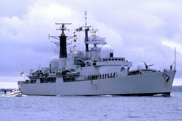 HMS Nottingham (D91) HMS Nottingham D91 ShipSpottingcom Ship Photos and Ship Tracker