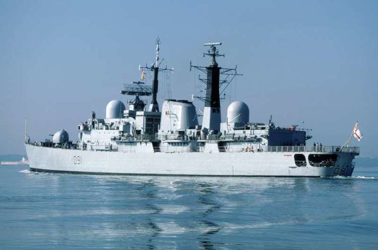 HMS Nottingham (D91) HMS Nottingham D91 ShipSpottingcom Ship Photos and Ship Tracker