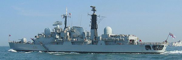 HMS Nottingham (D91) HMS Nottingham D91 WikiVisually