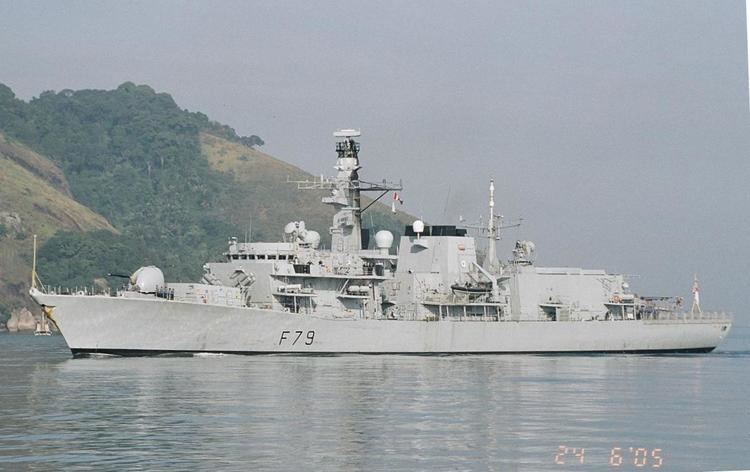 HMS Portland (F79) HMS 39Portland39 F 79 no Rio de Janeiro Poder Naval A informao