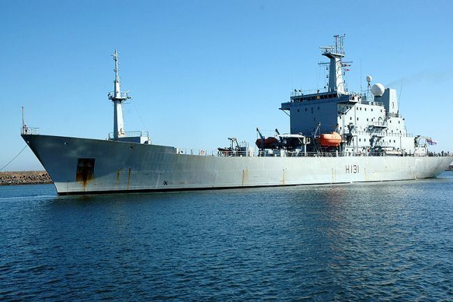 HMS Scott (H131) HMS Scott visits Cape Town