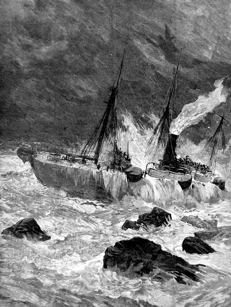 HMS Serpent (1887) Diario de mi muerte Positivo El HMS Serpent y el cementerio de