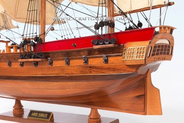 HMS Sirius (1786) Handcrafted wooden model ships boats and yachts