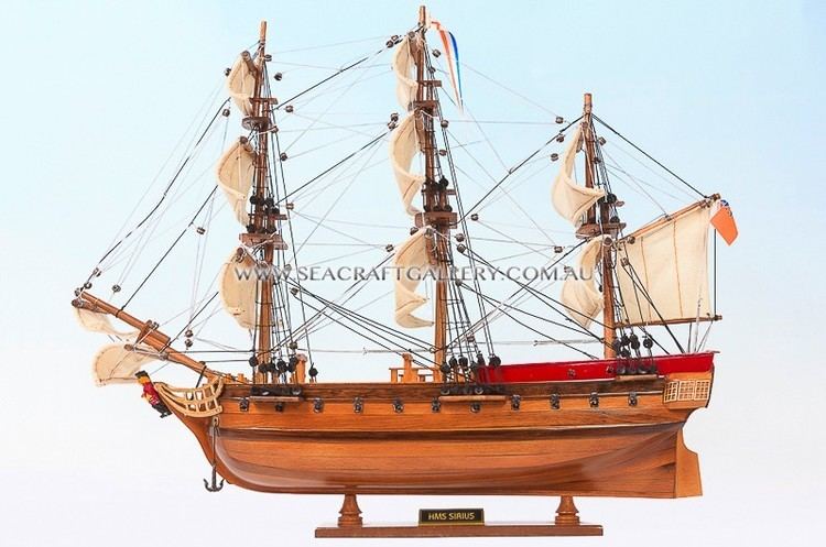 HMS Sirius (1786) Handcrafted wooden model ships boats and yachts