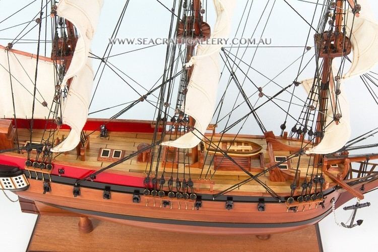 HMS Sirius (1786) Handcrafted wooden model ships boats and yachts