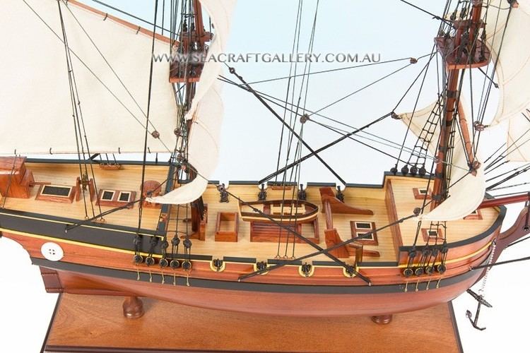 HMS Supply (1759) Handcrafted wooden model ships boats and yachts
