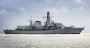 HMS Sutherland (F81) HMS Sutherland F81 Wikipedia