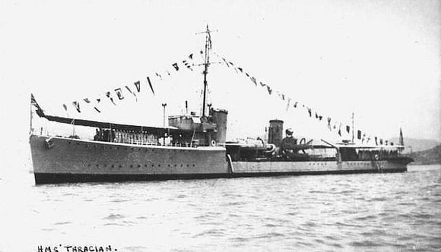 HMS Thracian (1920) httpsuploadwikimediaorgwikipediacommonsff