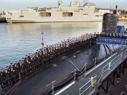 HMS Torbay (S90) Asian Defence News Royal Navy hunter killer nuclear submarine HMS