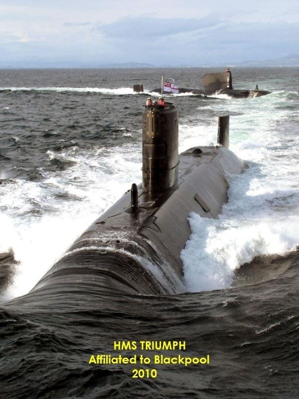 HMS Triumph (S93) Affiliations HMS Triumph Blackpool Submariners