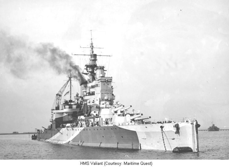 HMS Valiant (1914) HMS Valiant British battleship WW2