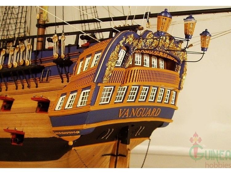HMS Vanguard (1787) VICTORY MODELS 130004 HMS VANGUARD 1787 74 gun ship 1117 mm