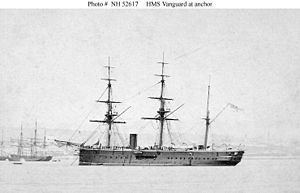 HMS Vanguard (1870) httpsuploadwikimediaorgwikipediacommonsthu