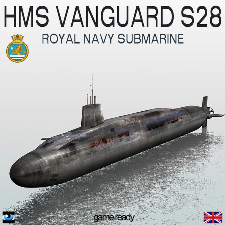 HMS Vanguard (S28) obj hms vanguard s28 submarine