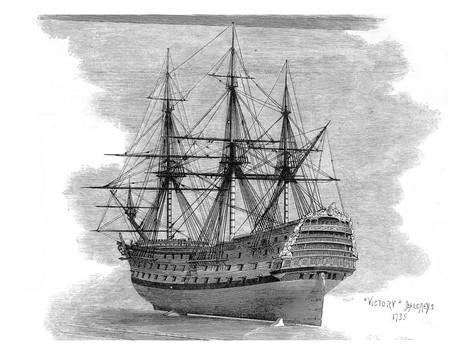 HMS Victory (1737) Model of HMS 39Victory39 of 1737 Giclee Print at AllPosterscom
