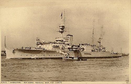 HMS Vindictive (1918) HMS Vindictive HMS Cavendish