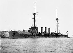 HMS Warrior (1905) httpsuploadwikimediaorgwikipediacommonsthu