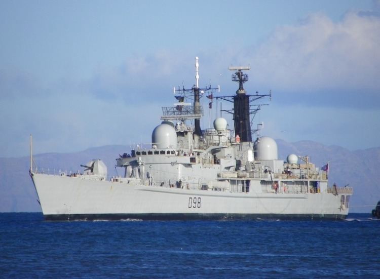 HMS York (D98) HMS York D98 ShipSpottingcom Ship Photos and Ship Tracker