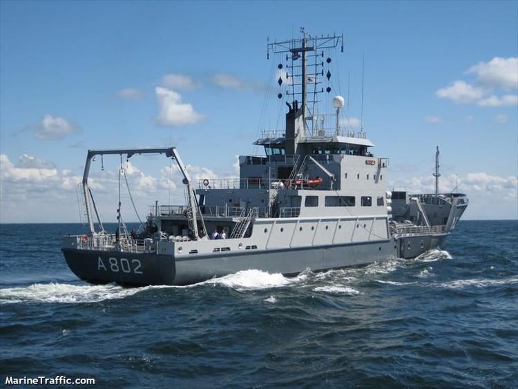HNLMS Snellius Vessel details for HNLMS SNELLIUS Naval Research Vessel IMO
