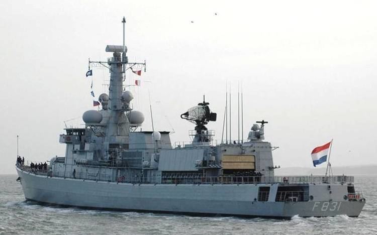 HNLMS Van Amstel (F831) F 831 HNLMS Van Amstel Karel Doorman Class Multipurpose Frigate