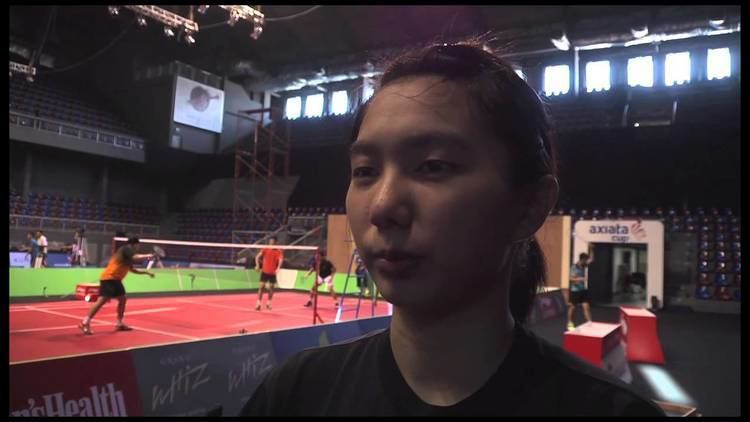 Ho Yen Mei 261114 AXIATA CUP 2014 PRE MATCH INTERVIEW TEAM MALAYSIA