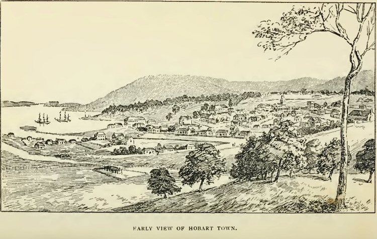 Hobart in the past, History of Hobart