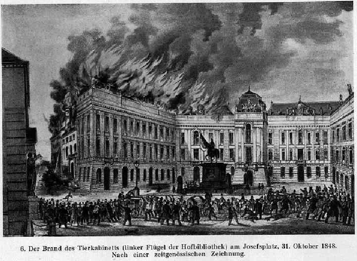 Hofburg fire