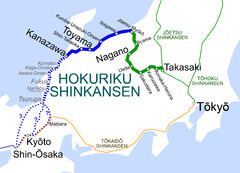 Hokuriku Shinkansen Hokuriku Shinkansen Wikipedia