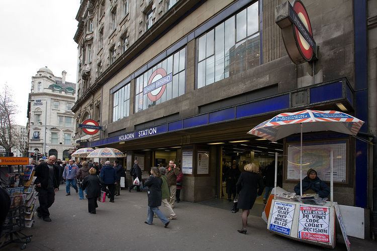 Holborn tube station