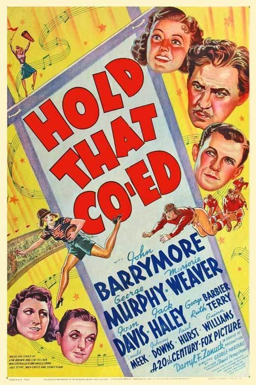Hold That Co-ed Hold That Coed Movie Posters From Movie Poster Shop