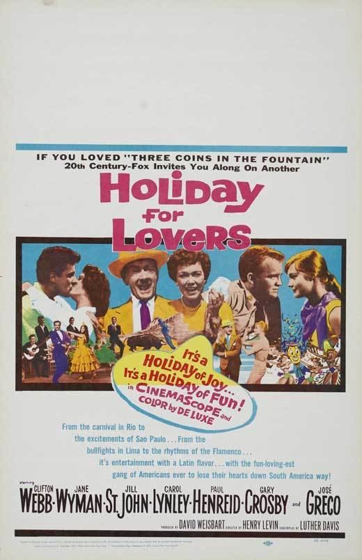 Holiday for Lovers Holiday For Lovers Movie Posters From Movie Poster Shop